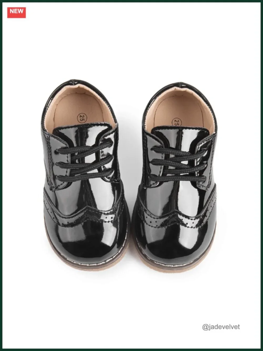 Kids Oxford Dress Shoes Faux Leather Lace-Up Formal Casual School Uniform